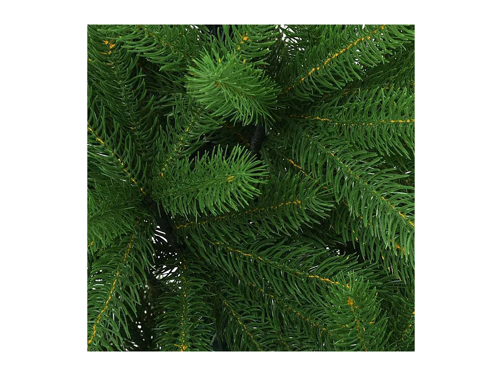 Sapin de Noël avec 300 LED avec support Vert 240 cm PE