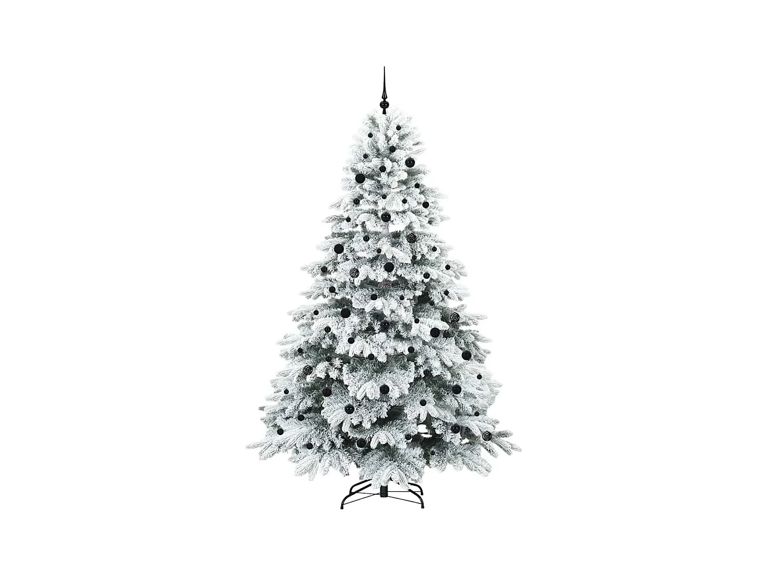Sapin de Noël artificiel avec 300 LED Vert 240 cm PE et PVC