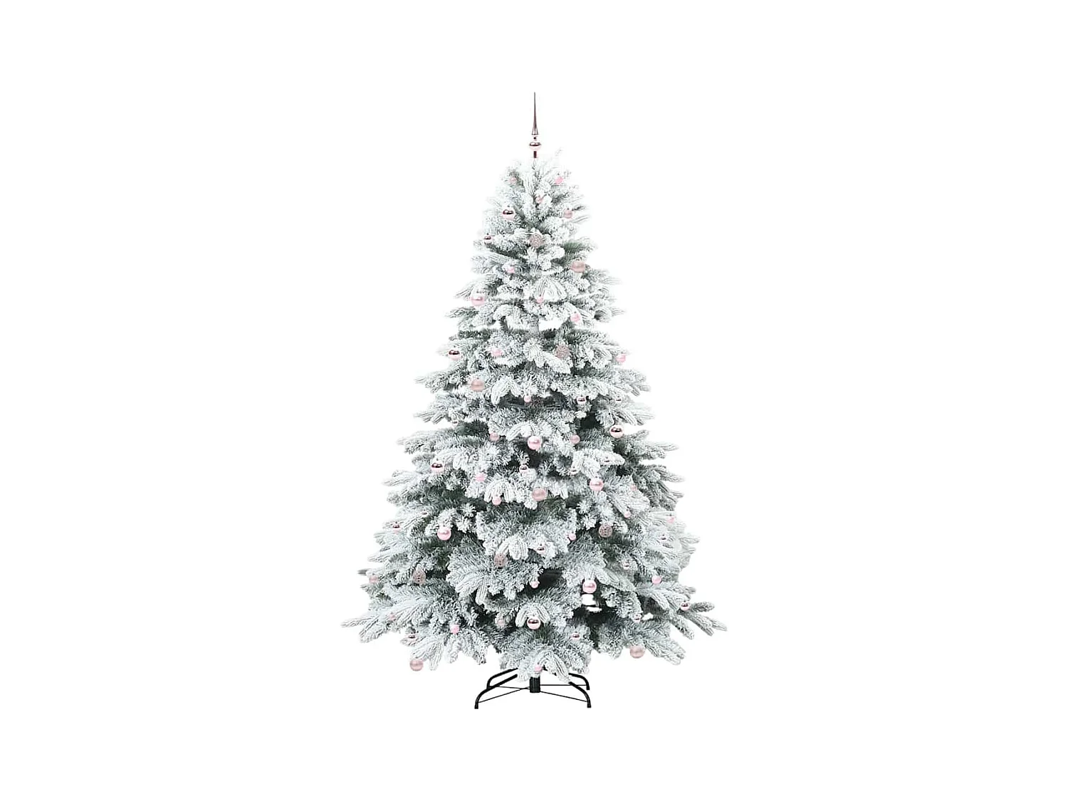 Sapin de Noël artificiel avec 300 LED Vert 240 cm PE et PVC