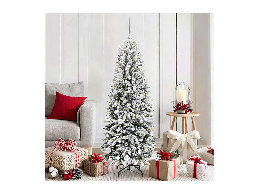 Árbol de Navidad artificial con 150 LED 63 x 63 x 150 cm