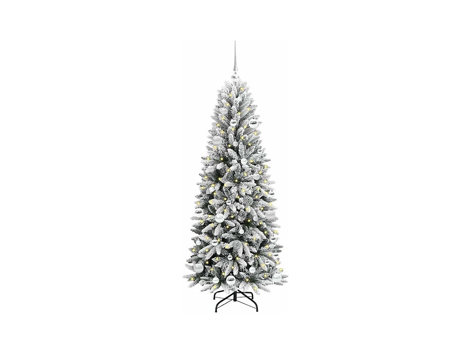 Árbol de Navidad artificial con 150 LED 63 x 63 x 150 cm