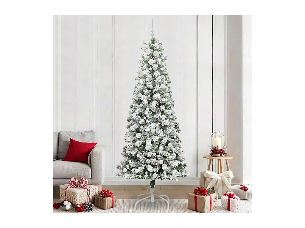 Sapin de Noël Artificiel à Branches Articulées 240 cm PVC