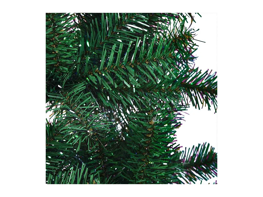 Árbol de Navidad Artificial Preiluminado Verde 240 cm