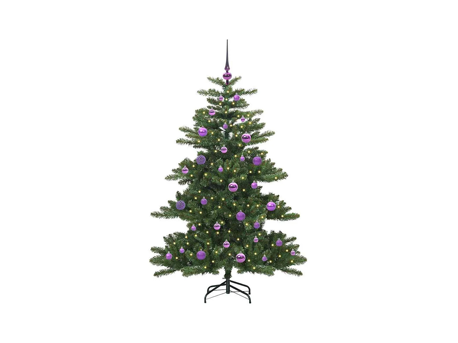 Sapin de Noël Artificiel à Branches Articulées 150 cm PVC