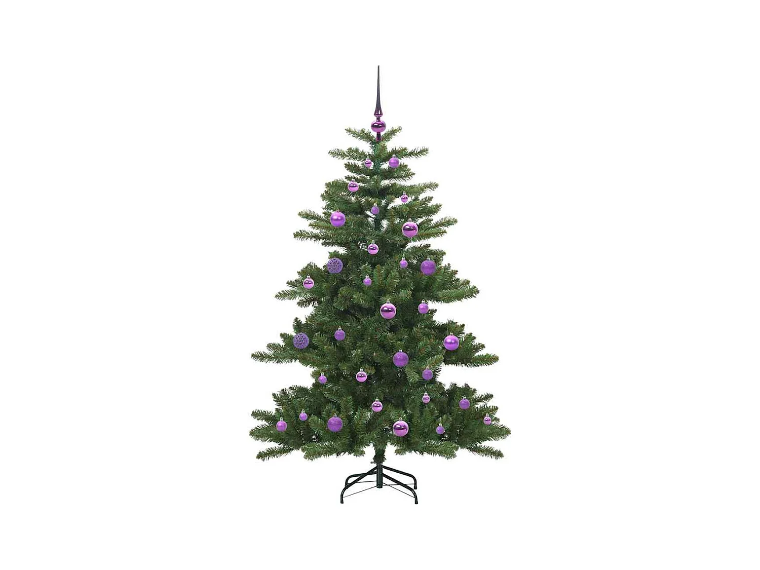Sapin de Noël Artificiel à Branches Articulées 150 cm PVC