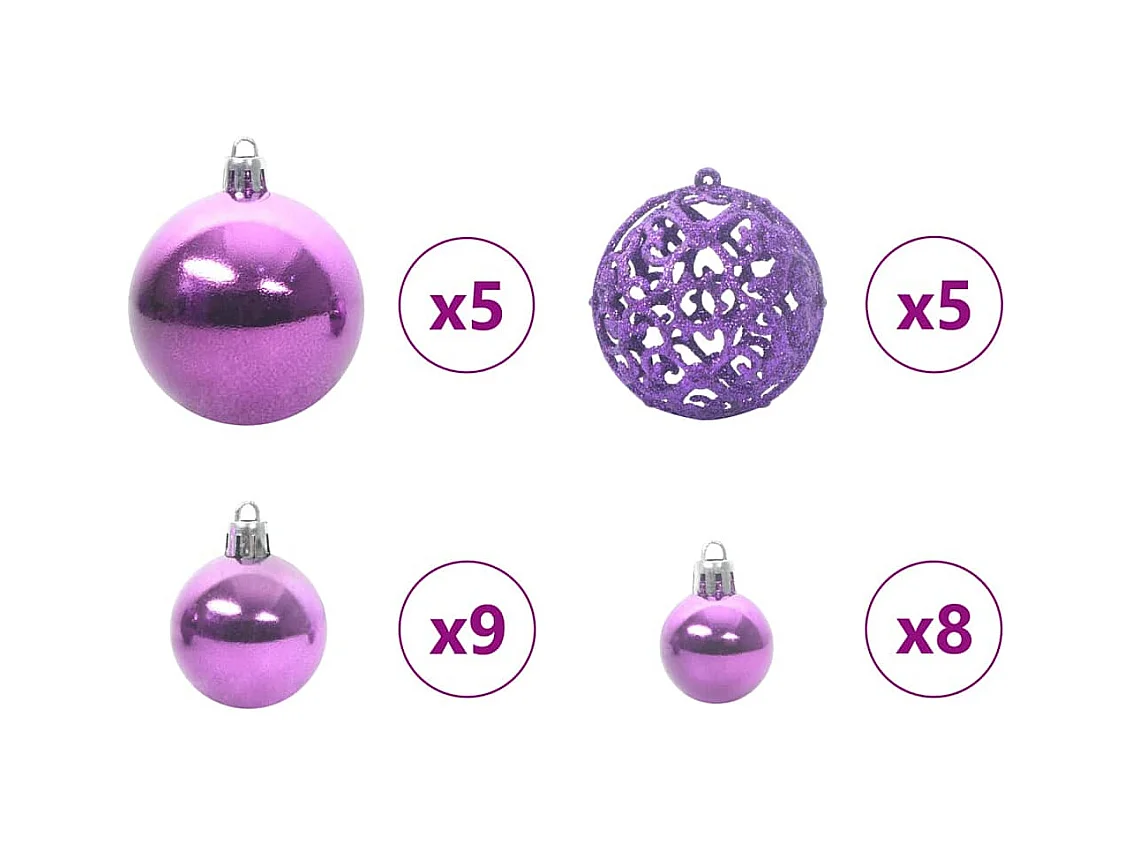 Sapin de Noël Artificiel à Branches Articulées 150 cm PVC