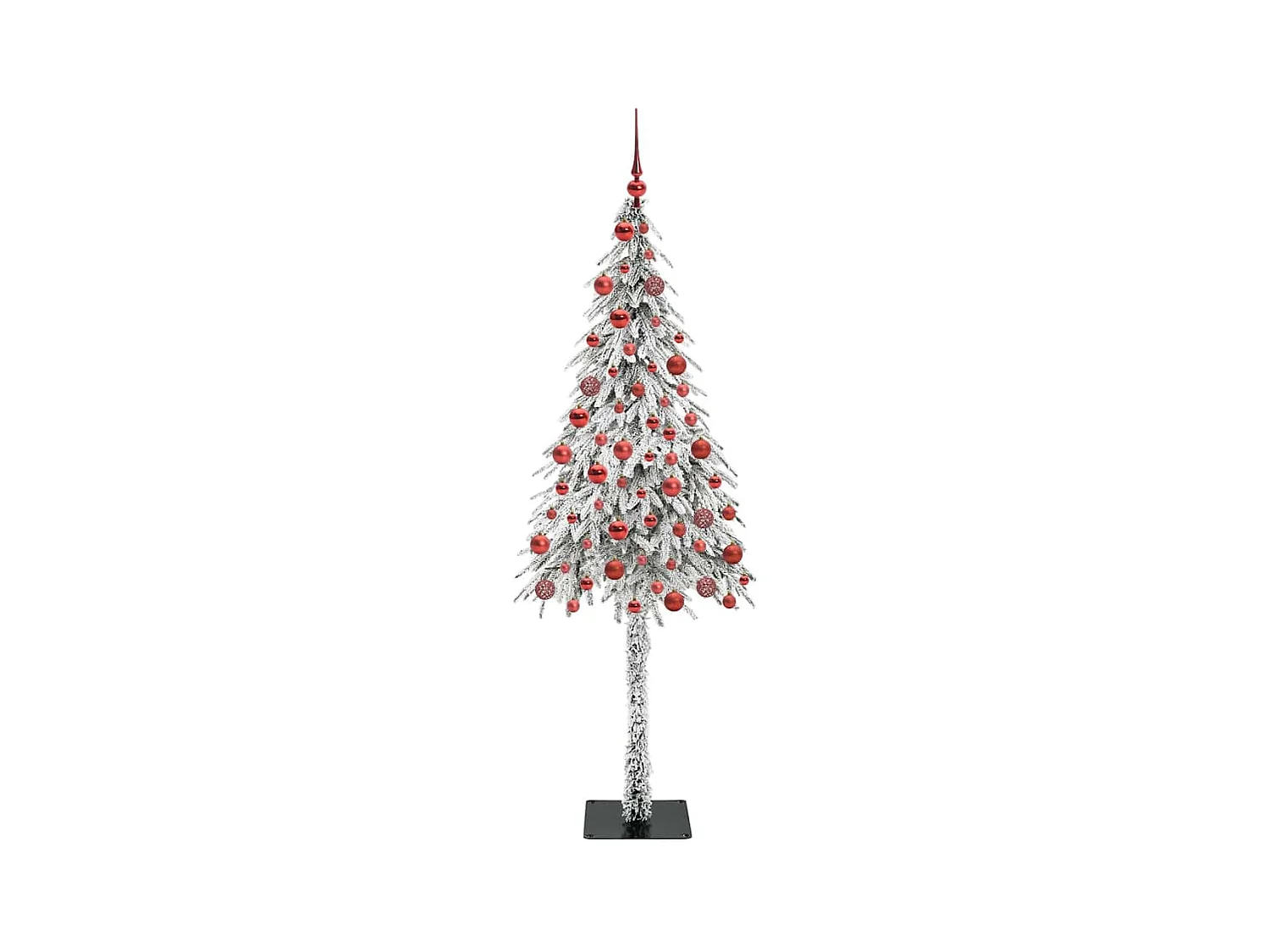 Kerstboom met 300 LED met standaard Wit 180 cm PE en Staal