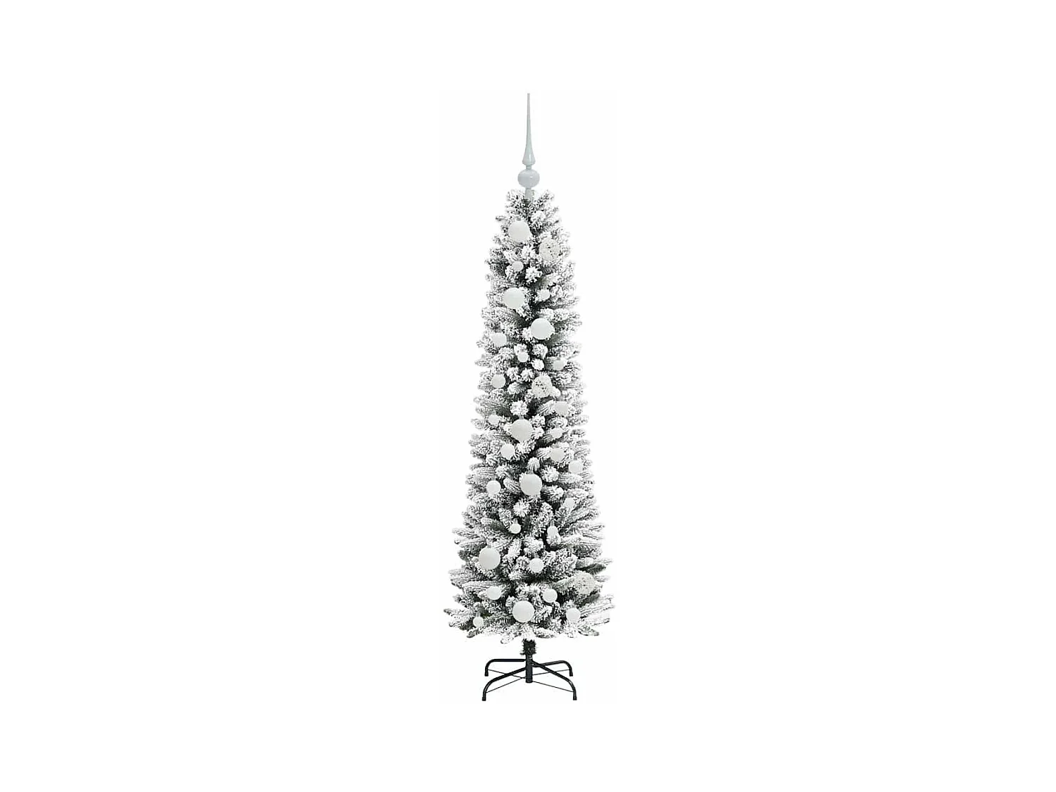 Árbol de Navidad artificial con 150 LED verde y 120 cm