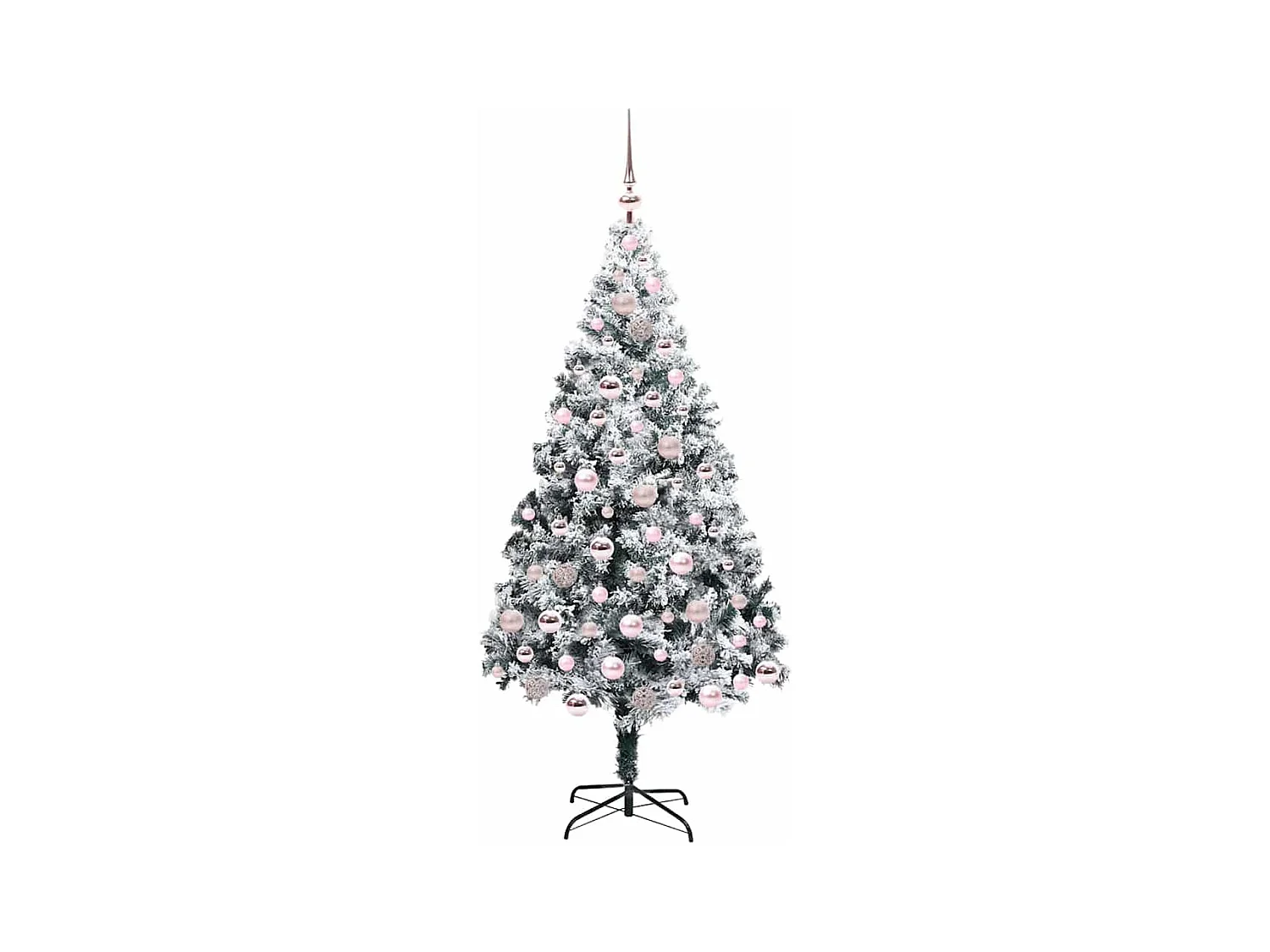 Sapin de Noël artificiel Vert 180 cm PVC, Acier et Plastique