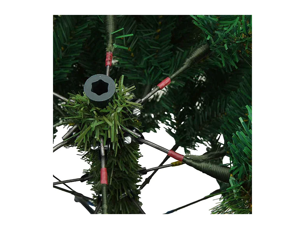 Árbol de Navidad artificial con ramas articuladas Verde 240 cm