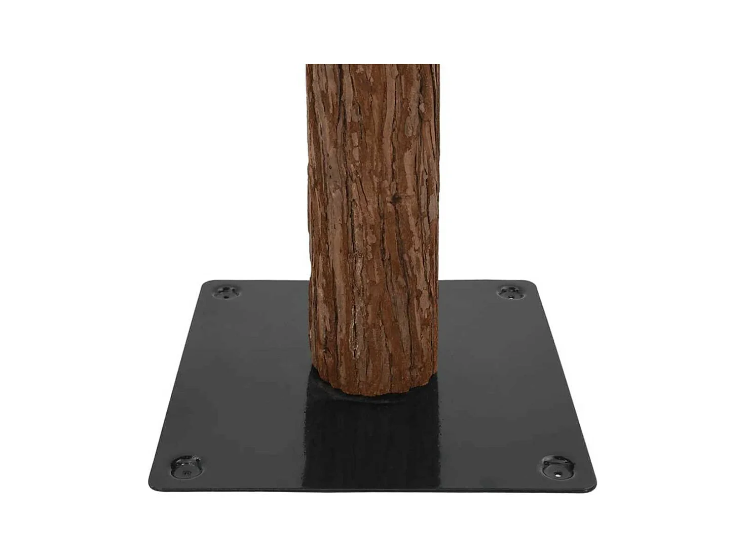 Sapin de Noël mince avec 300 LED Vert et blanc 210 cm