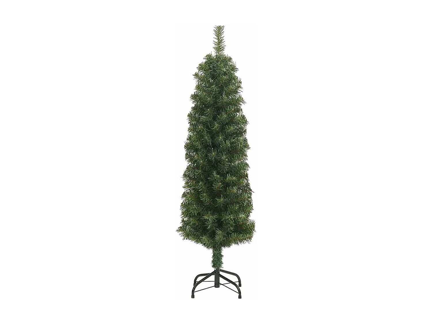Árbol de Navidad artificial Verde 120 cm PVC, Acero y Plástico