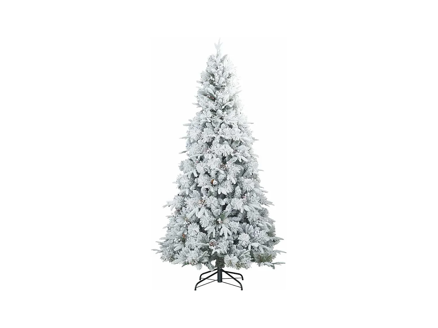 Sapin de Noël Artificiel à Branches Articulées Vert 180 cm