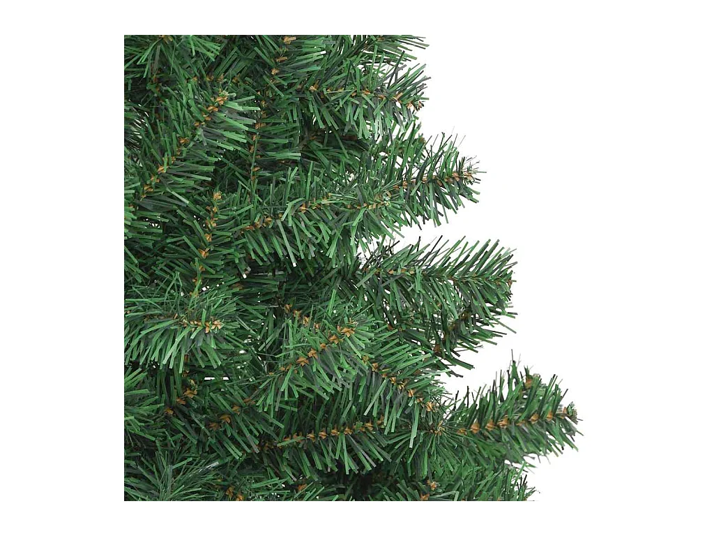 Sapin de Noël avec 150 LED avec support Vert 150 cm PVC