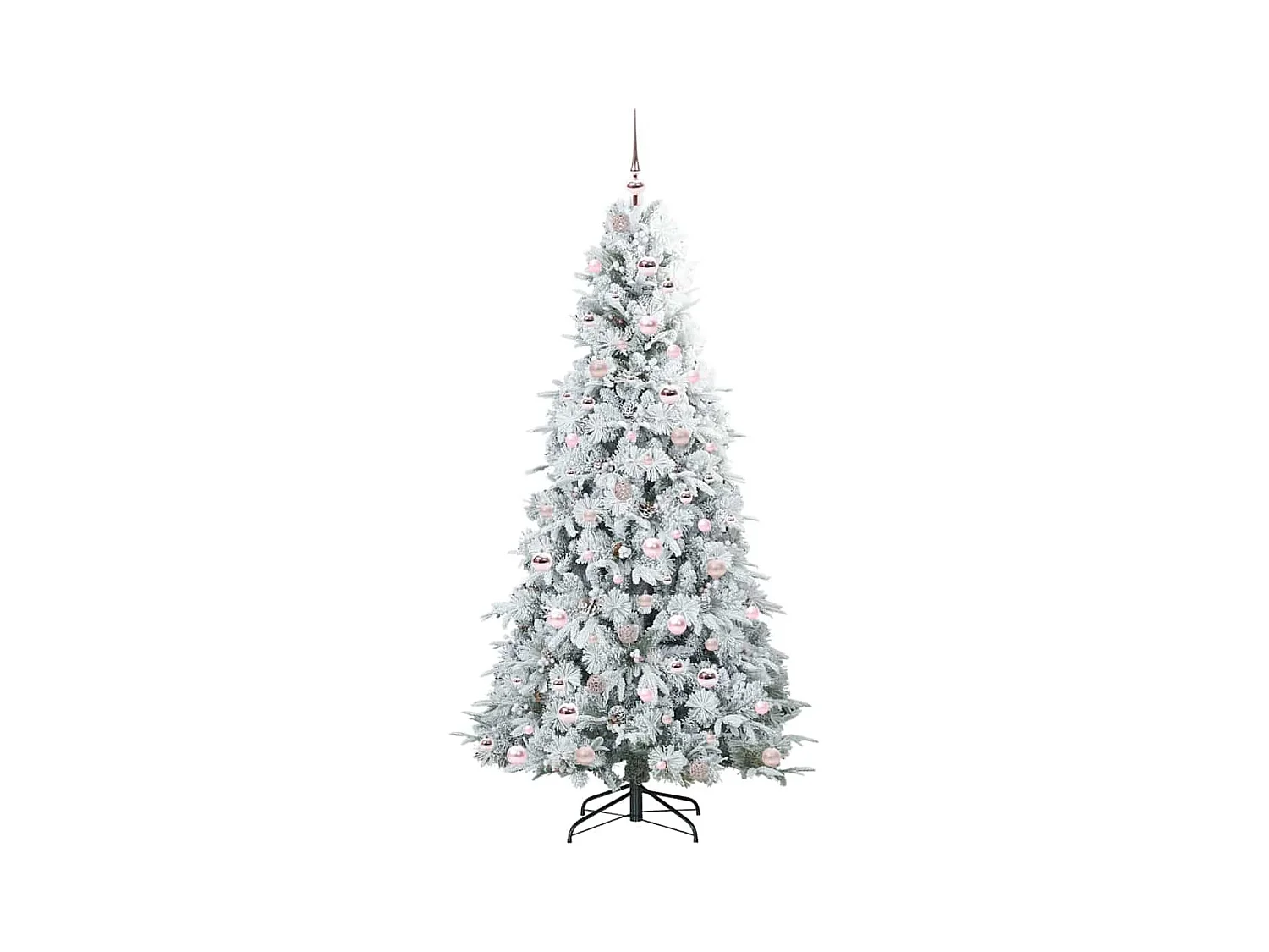 Árbol de Navidad artificial con ramas articuladas Verde 210 cm