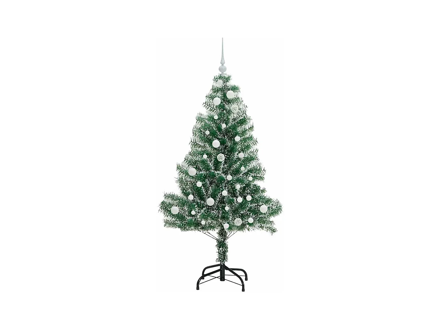 Arbre de Noël artificiel floconné de neige avec lumière LED