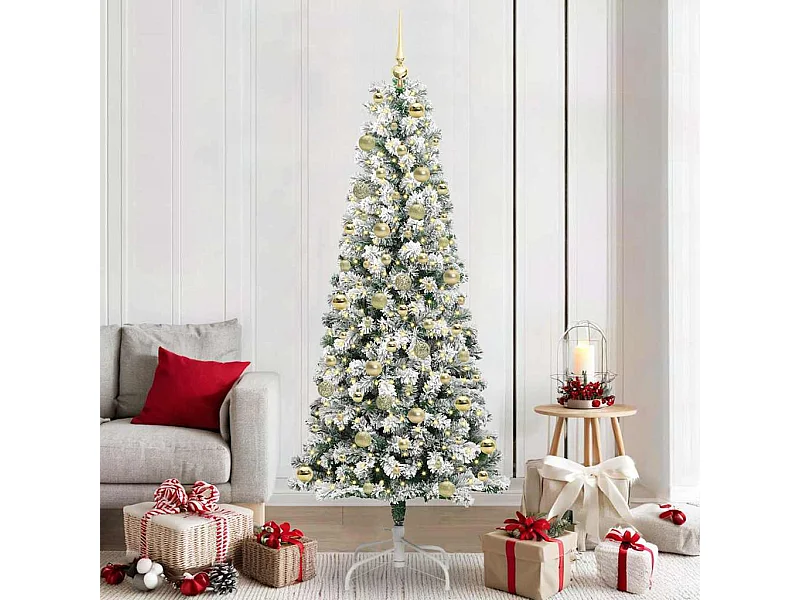 Sapin de Noël Artificiel à Branches Articulées 210 cm PVC