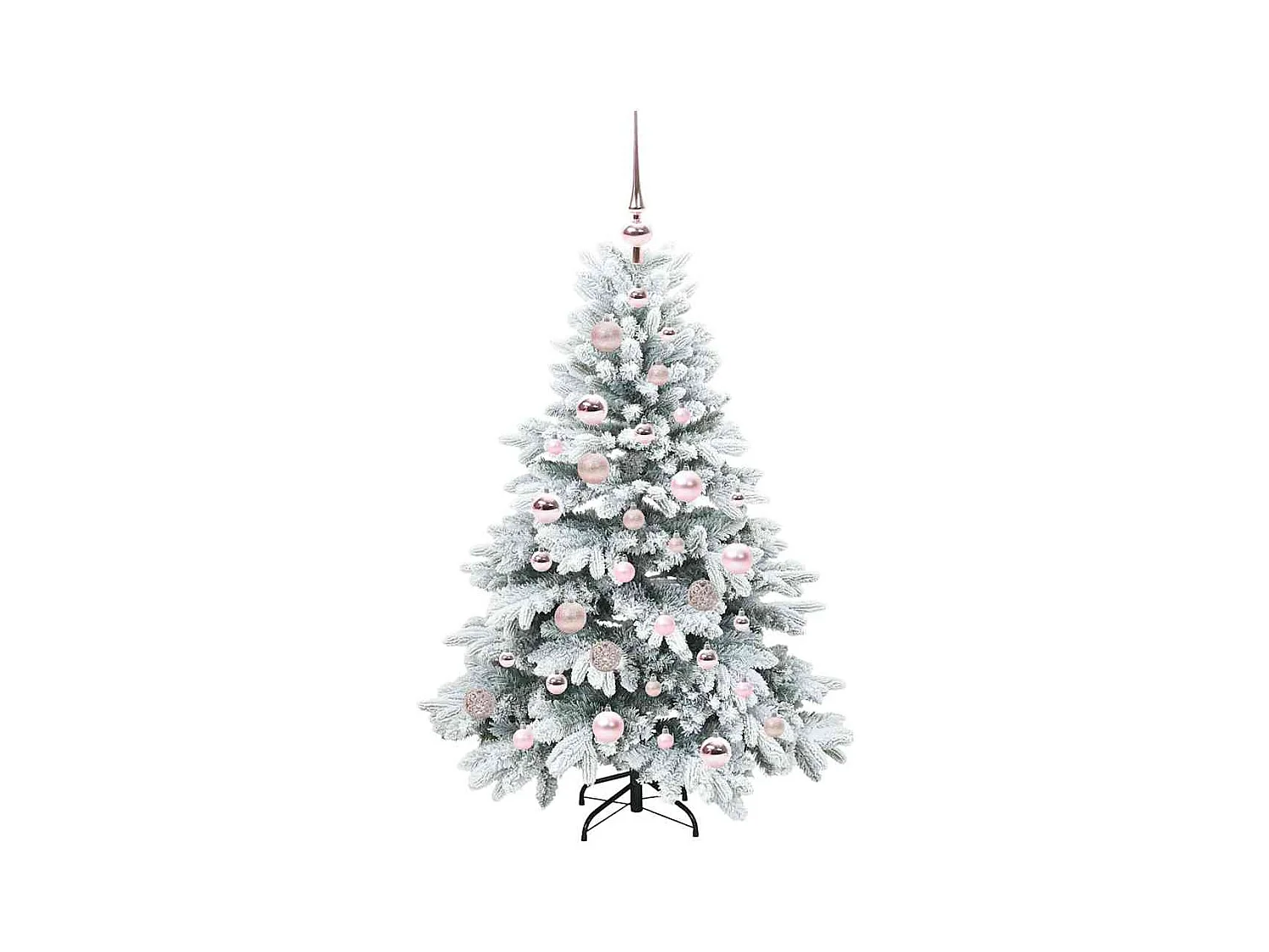 Árbol de Navidad artificial con 150 LED Verde 120 cm PE y PVC