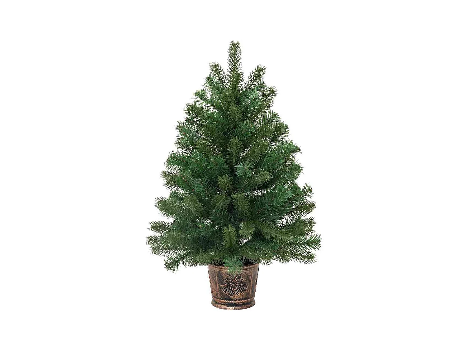 Sapin de Noël artificiel Vert 95 cm PVC, PE et acier