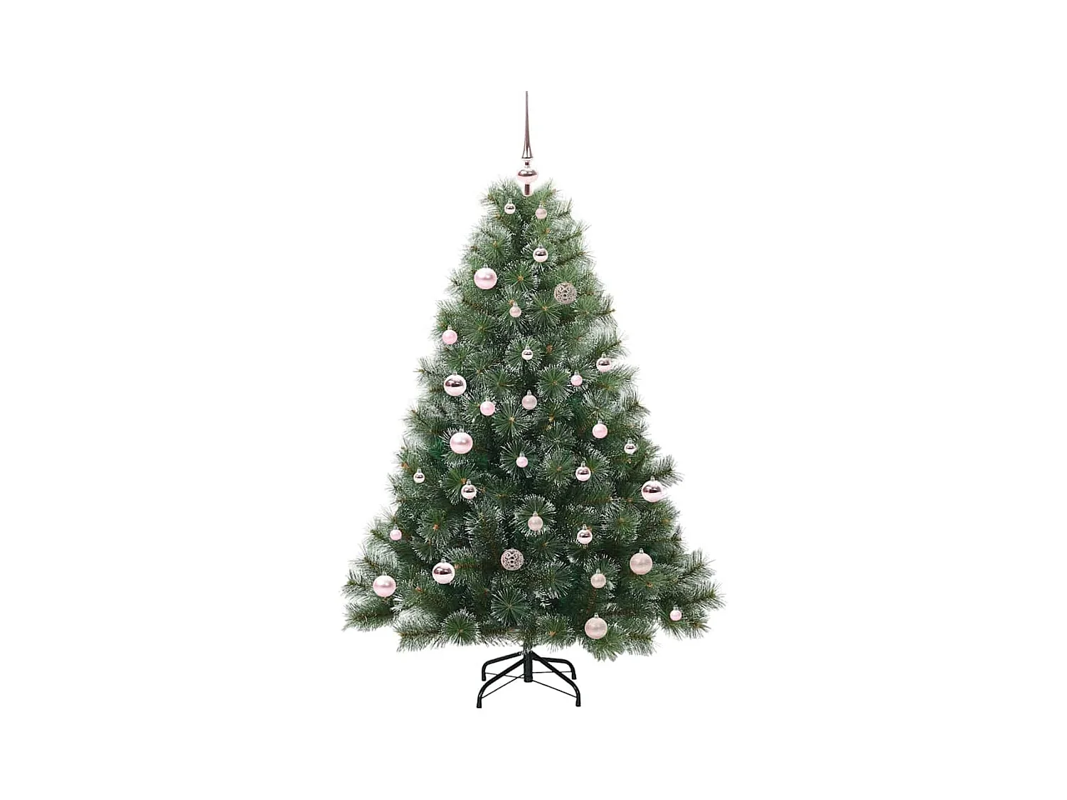 Árbol de Navidad artificial con 150 LED Verde 150 cm PE y PVC