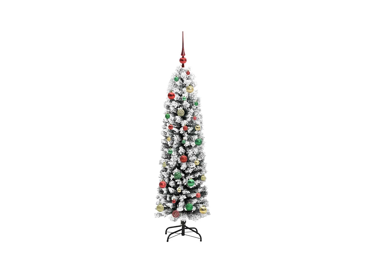 Sapin de Noël artificiel Vert 150 cm PVC et acier et plastique