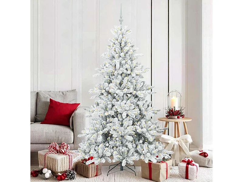 Sapin de Noël Artificiel à Branches Articulées 180 cm PVC