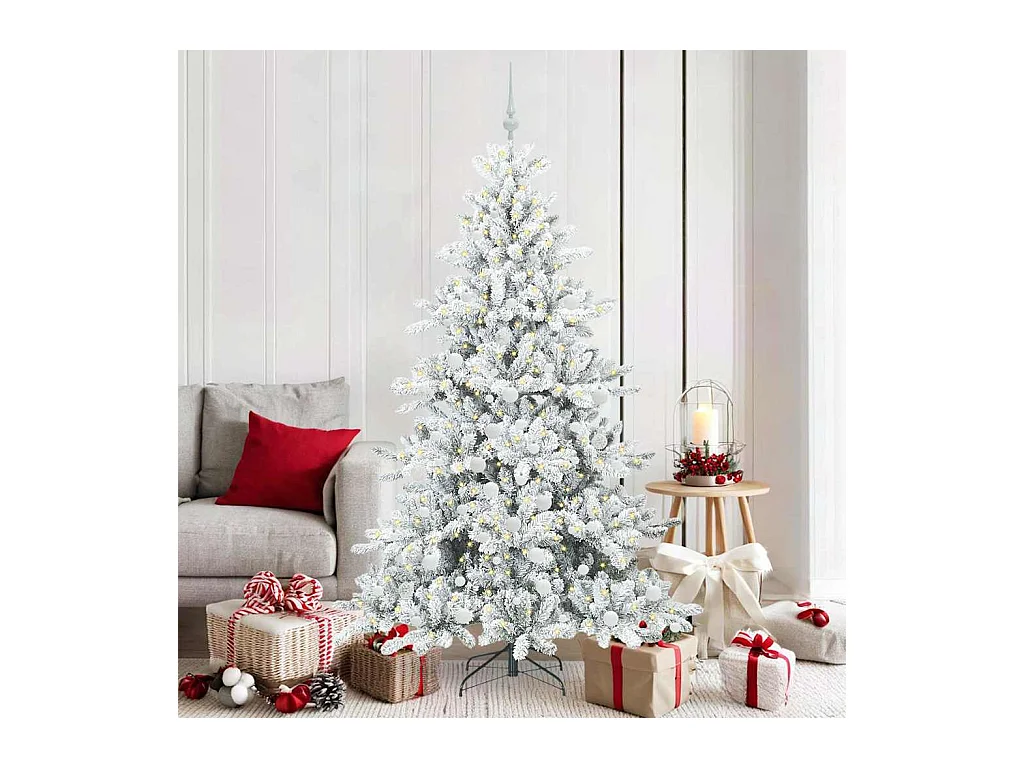 Sapin de Noël Artificiel à Branches Articulées 180 cm PVC