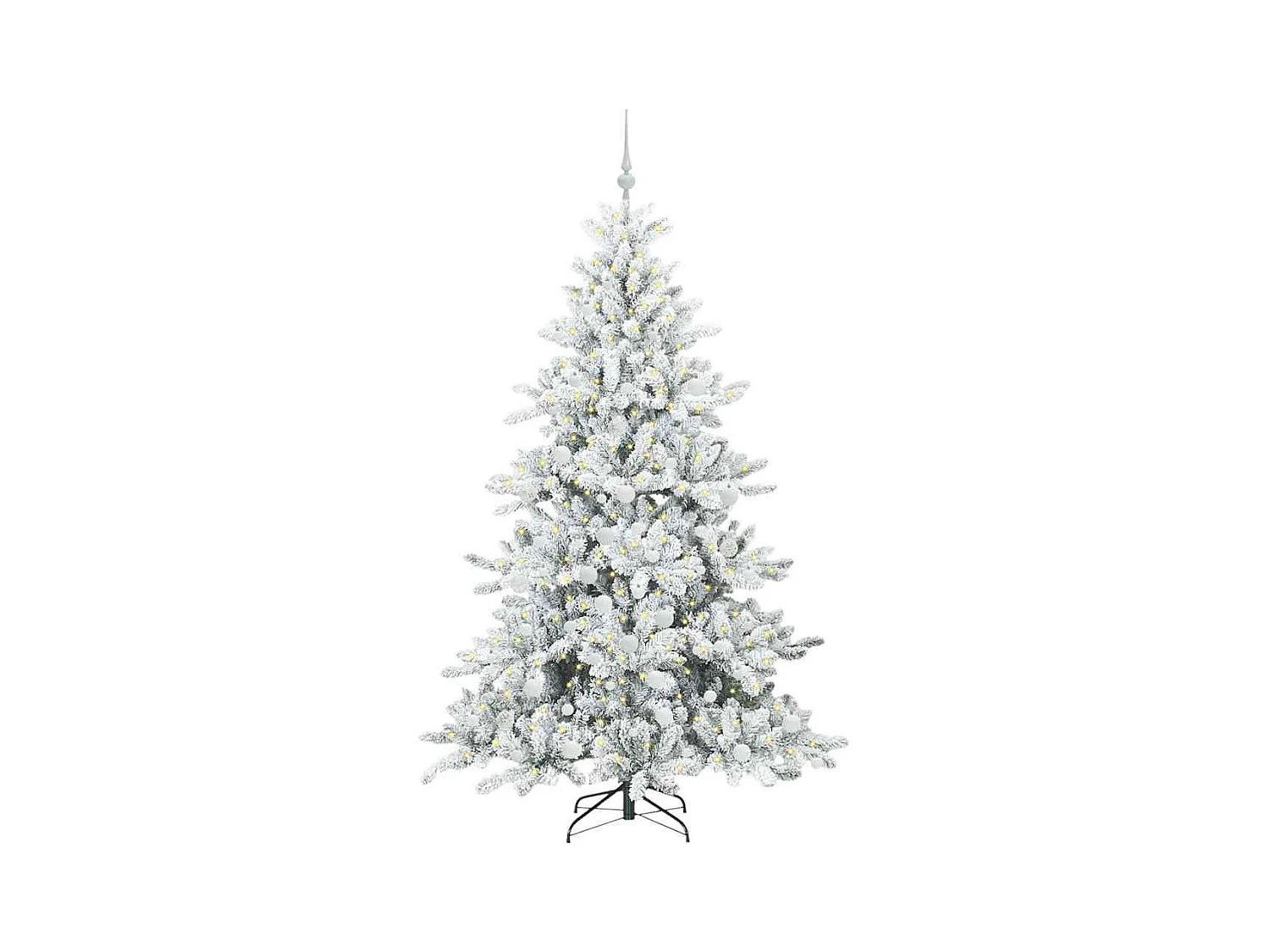 Sapin de Noël Artificiel à Branches Articulées 180 cm PVC