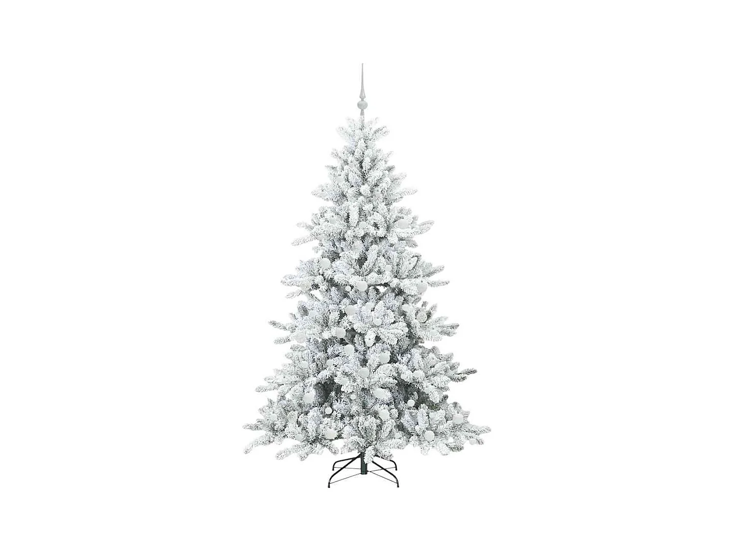 Sapin de Noël Artificiel à Branches Articulées 180 cm PVC