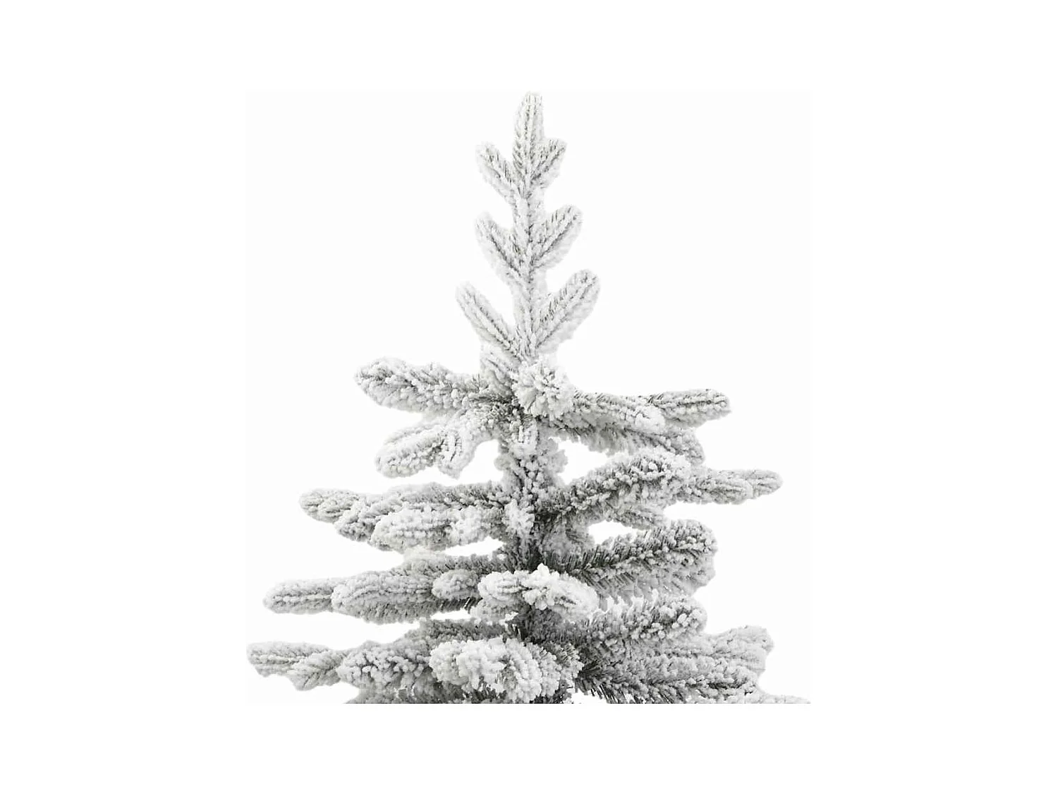 Sapin de Noël Artificiel à Branches Articulées Blanc 240 cm
