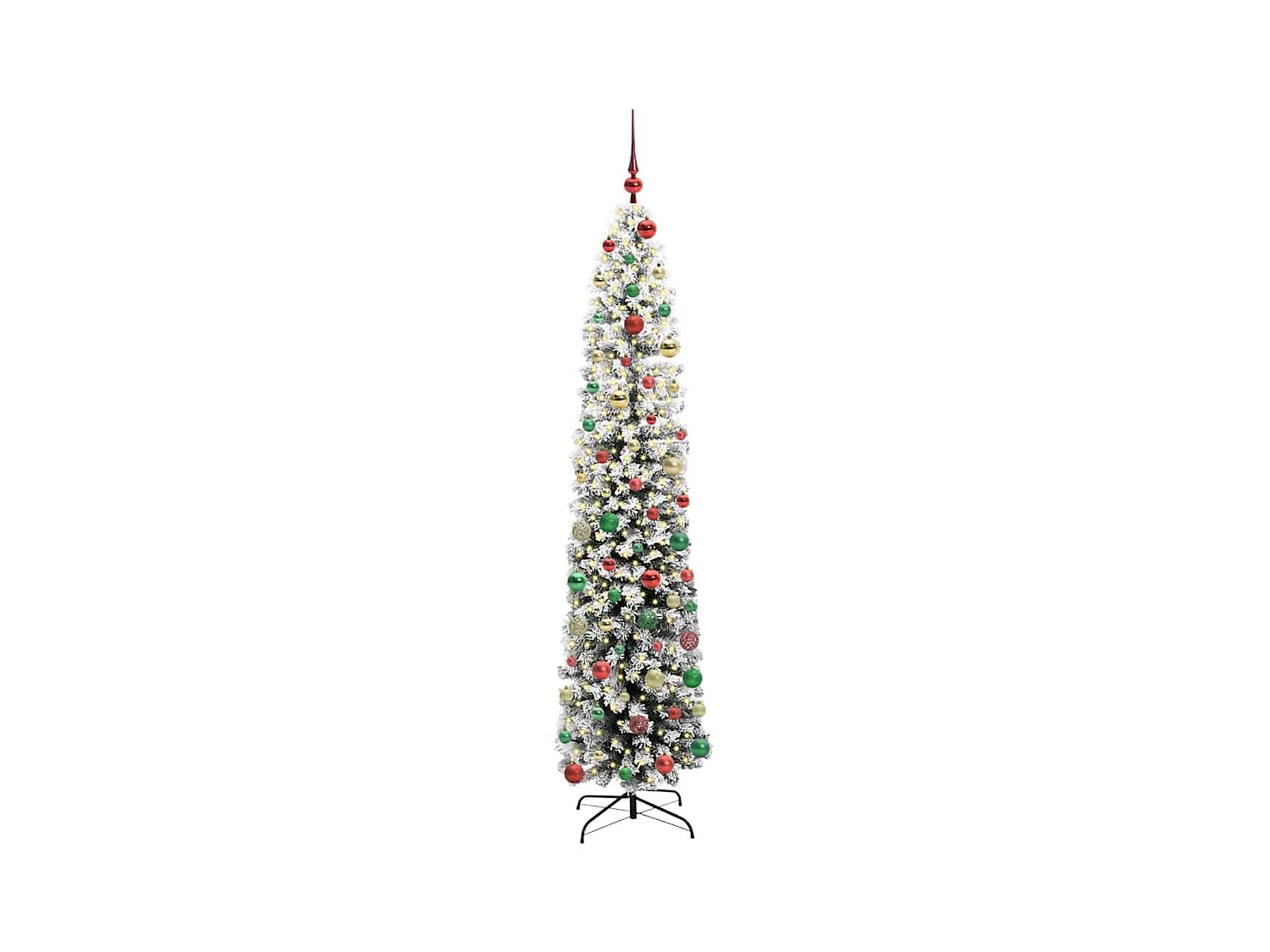 Sapin de Noël artificiel Vert 240 cm PVC et acier et plastique
