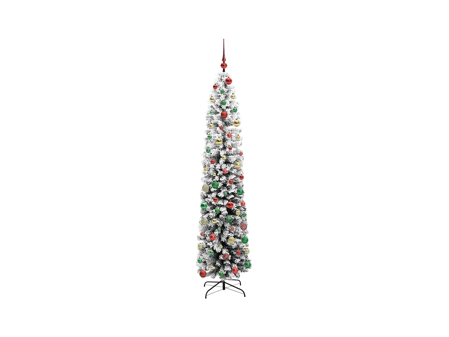 Sapin de Noël artificiel Vert 240 cm PVC et acier et plastique
