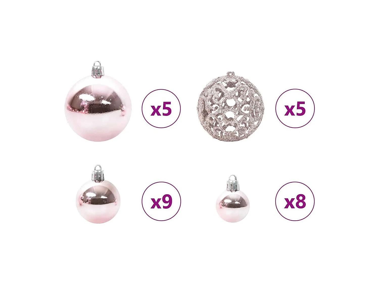 Kunstkerstboom Groen 120 cm PVC en Metaal en Plastic