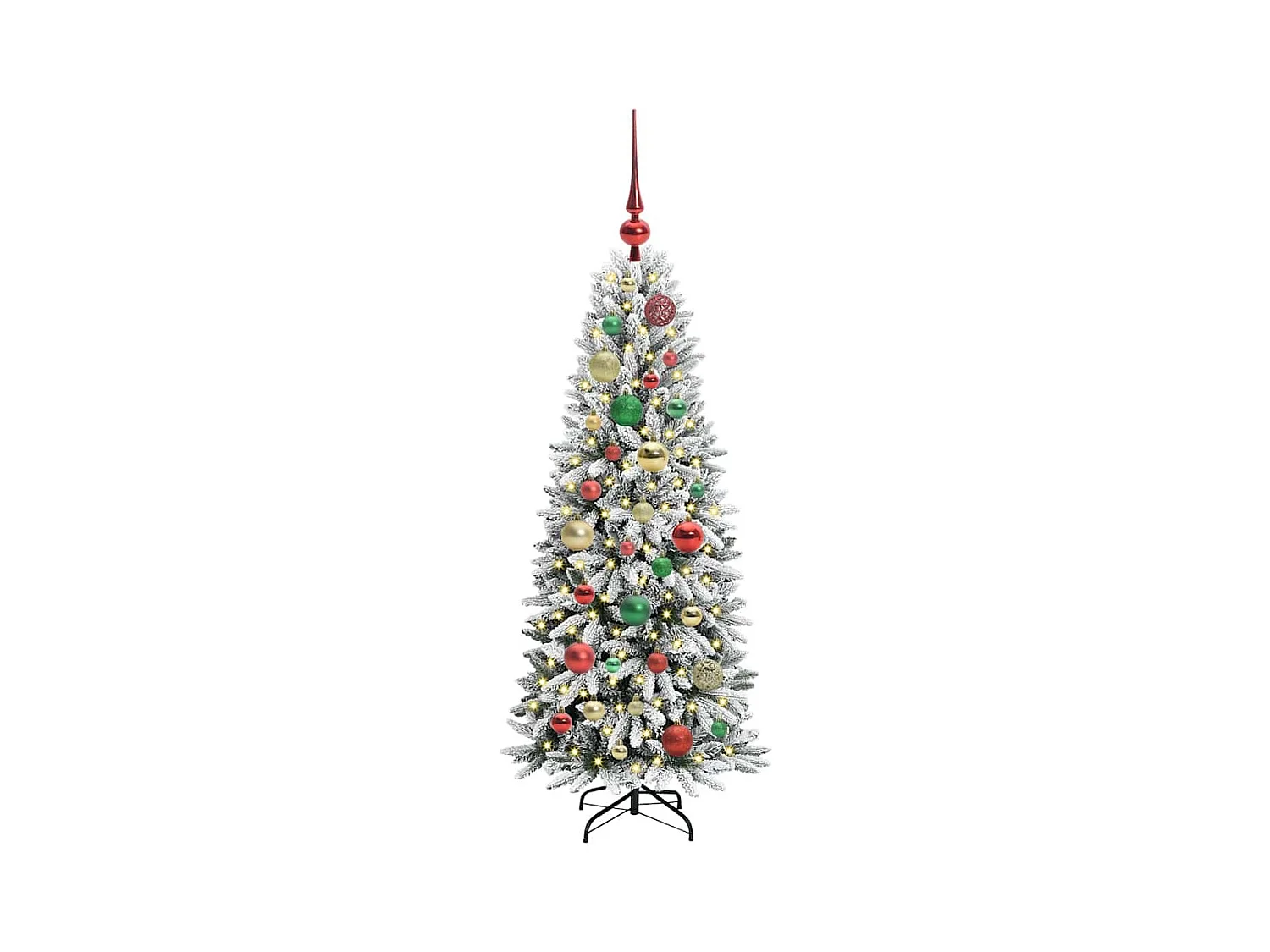 Árbol de Navidad artificial con 150 LED 53 x 53 x 120 cm