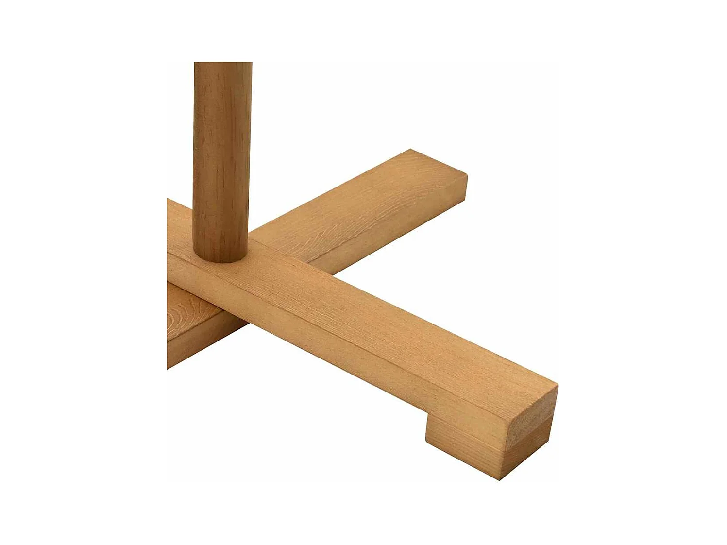 Arbre de Noël en bois Marron 180 cm Bois massif en pin