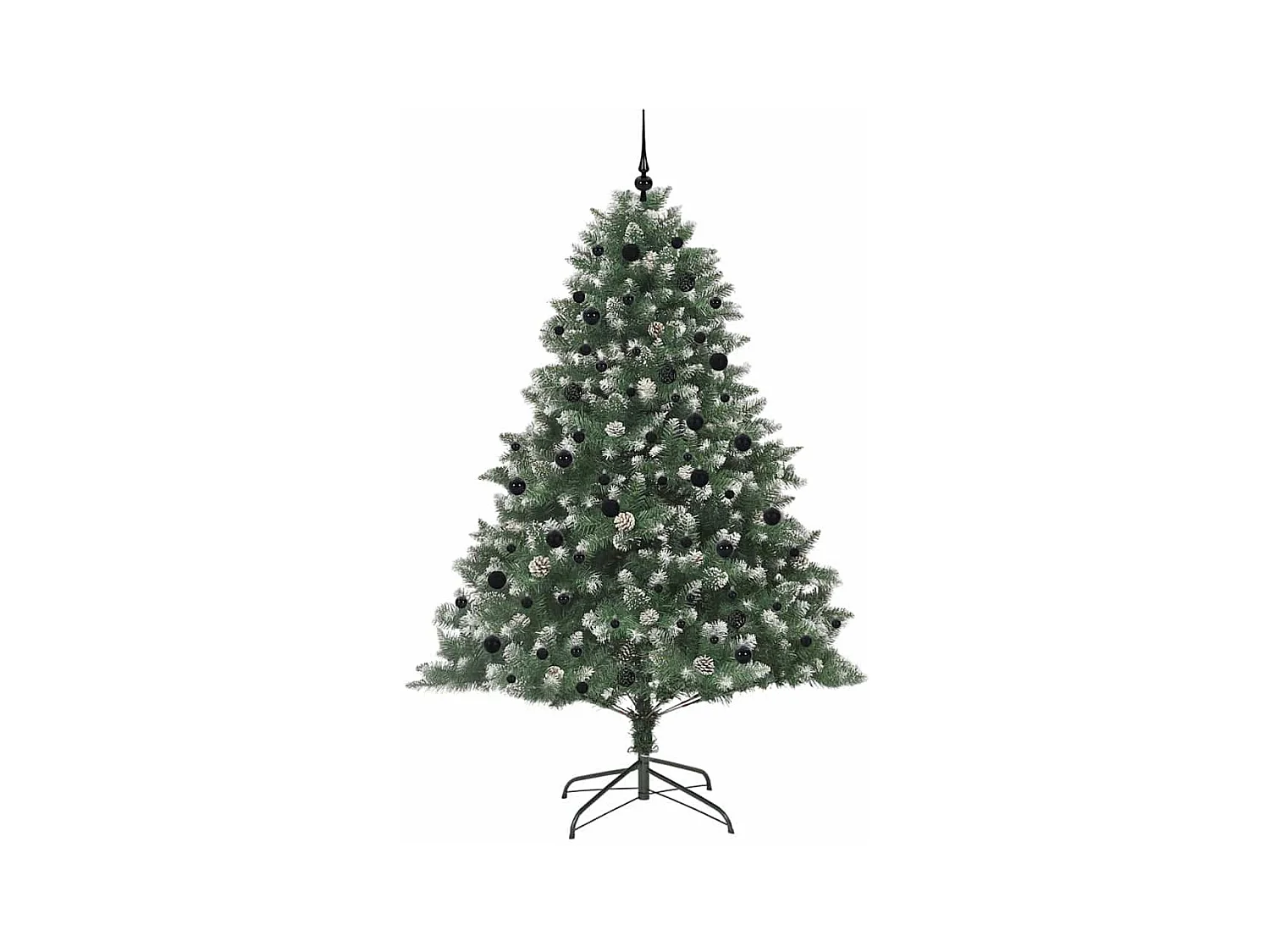 Sapin de Noël artificiel avec 300 LED Vert 160 x 160 x 240 cm