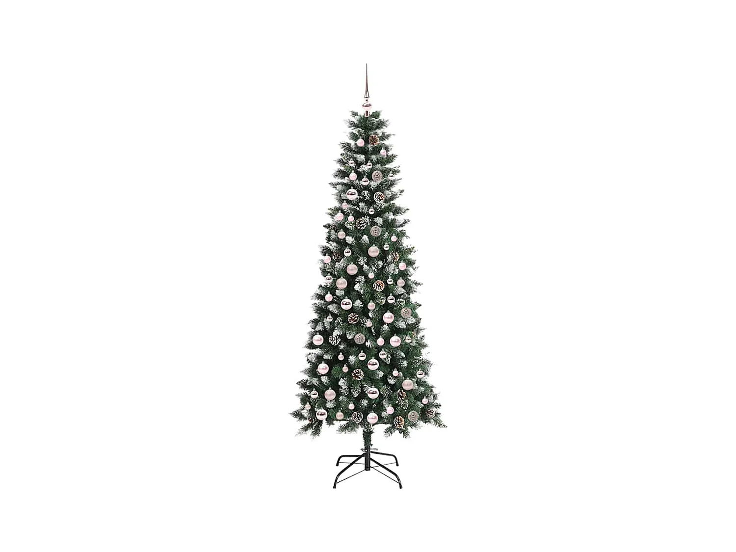 Sapin de Noël artificiel avec 300 LED Vert 86 x 86 x 210 cm
