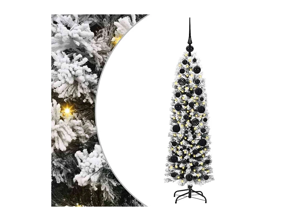 Árvore de Natal Artificial Verde 120 cm PVC e Aço e Plástico