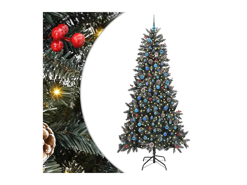 Árbol de Navidad artificial Verde 129.5 x 129.5 x 240 cm