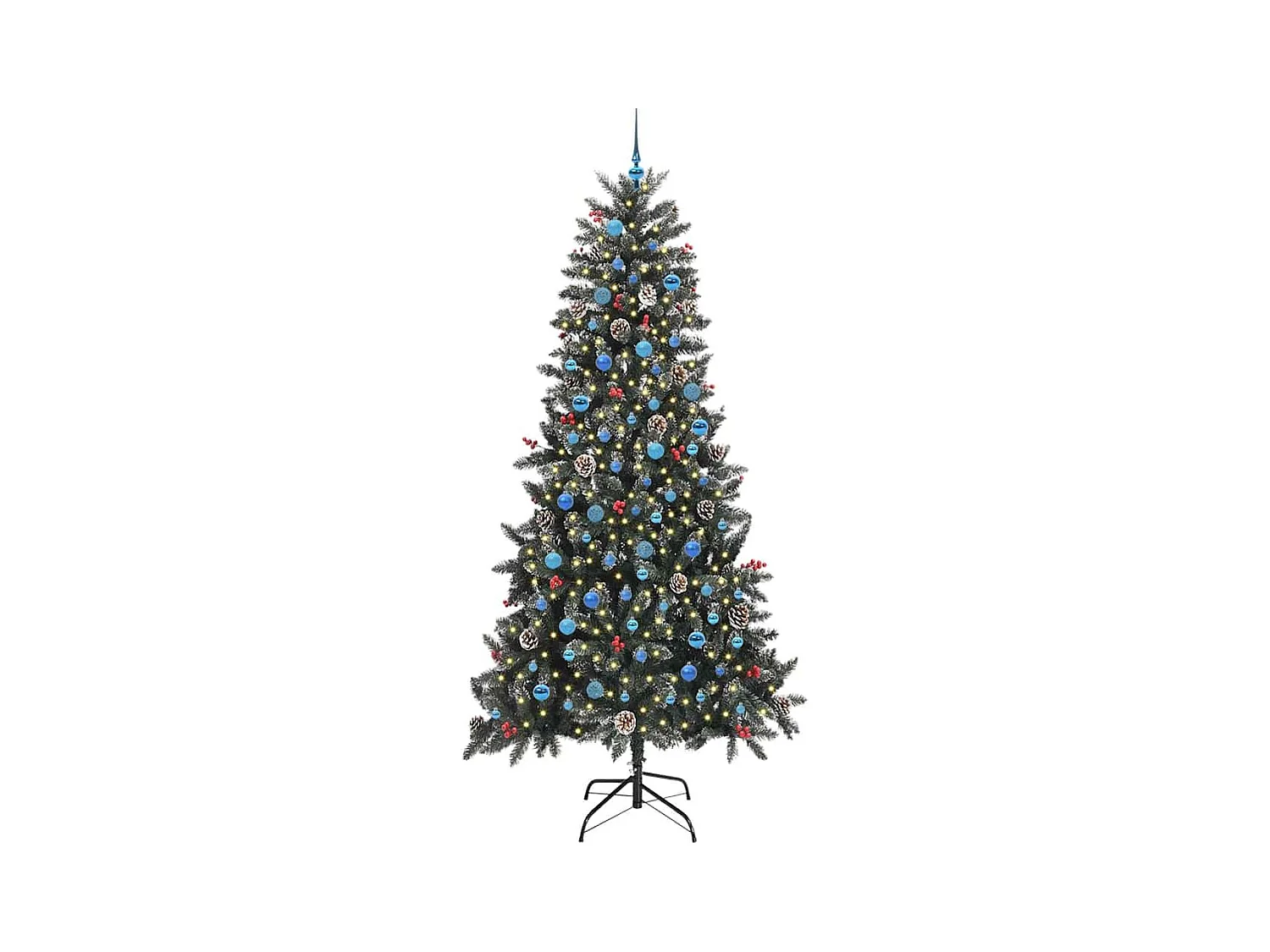 Árbol de Navidad artificial Verde 129.5 x 129.5 x 240 cm