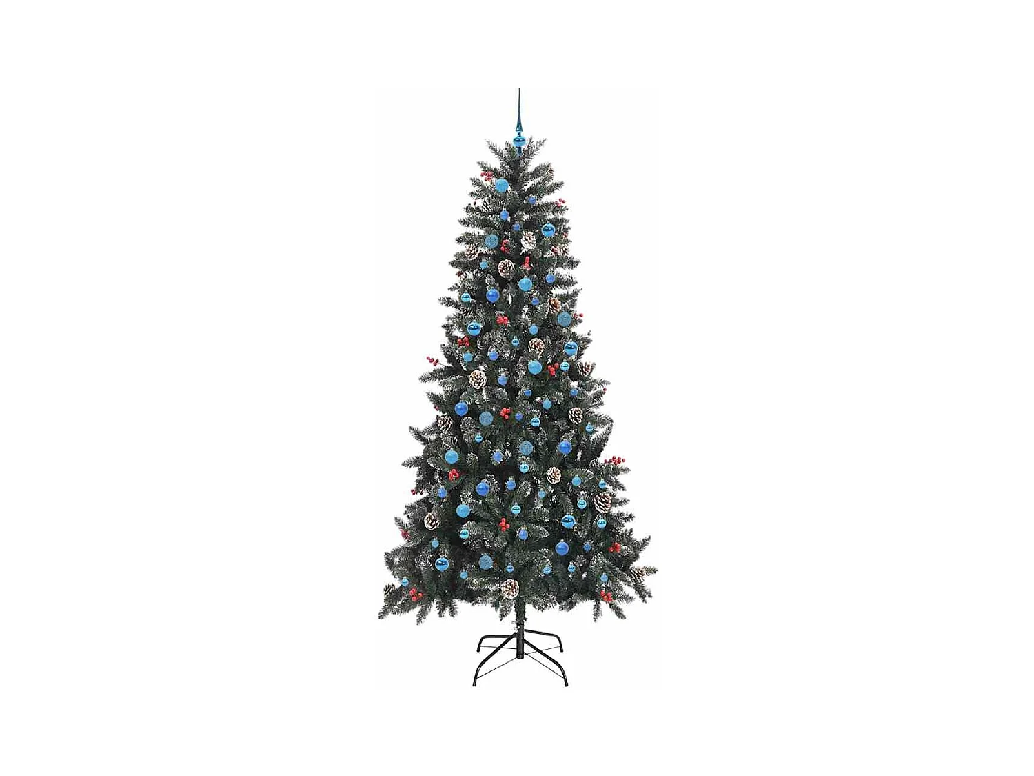 Árbol de Navidad artificial Verde 129.5 x 129.5 x 240 cm