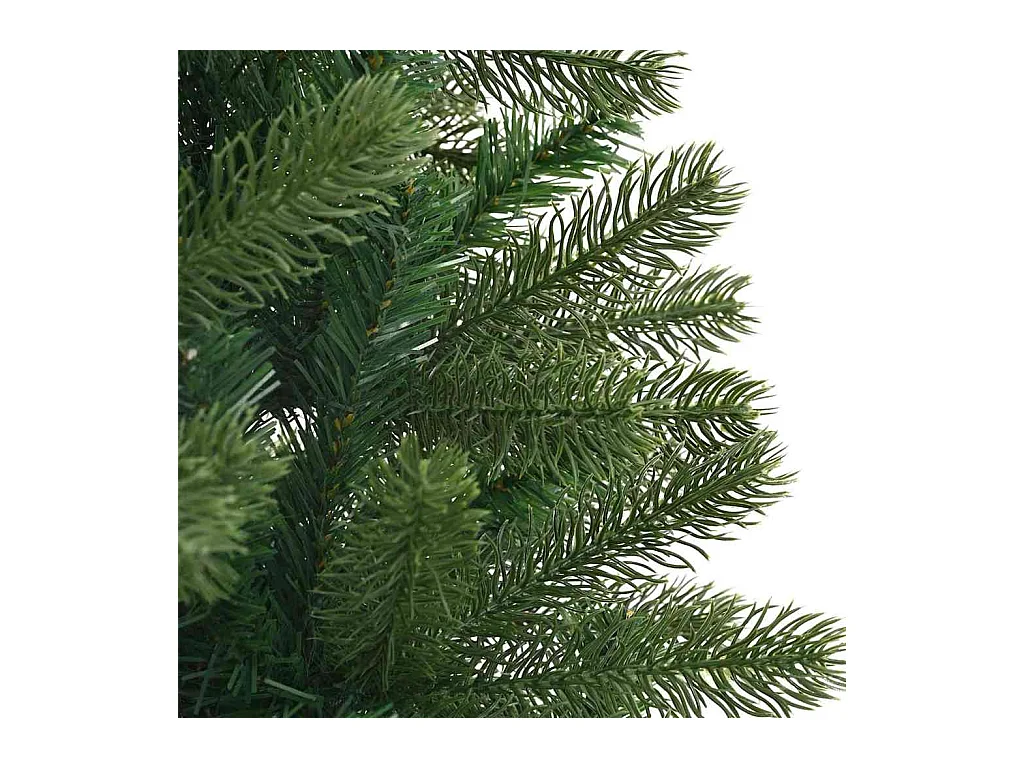 Sapin de Noël artificiel avec 150 LED Vert 120 cm PE et PVC
