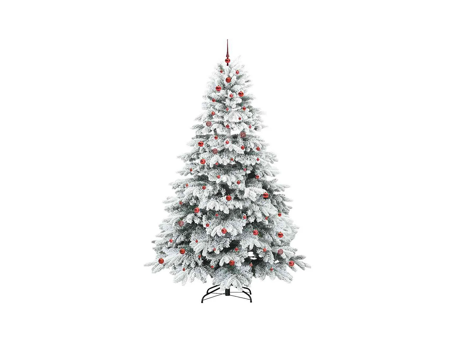 Sapin de Noël artificiel avec 300 LED Vert 240 cm PE et PVC