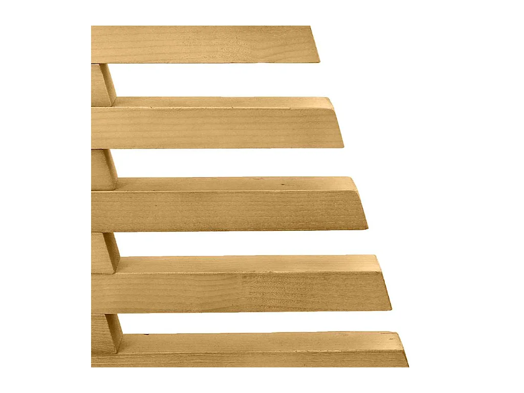 Arbre de Noël en bois Marron 150 cm Bois massif en pin