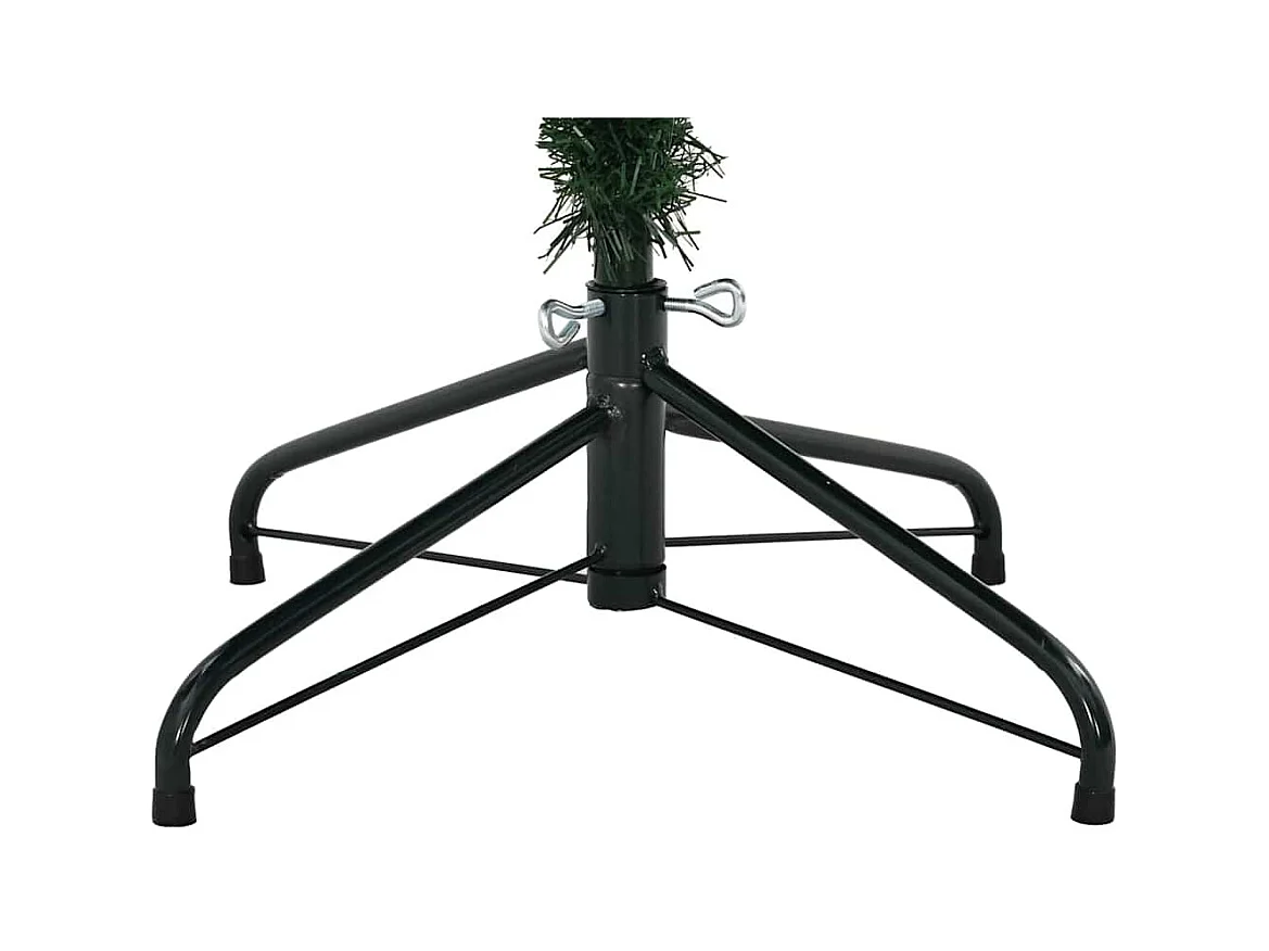 Sapin de Noël artificiel Vert 210 cm PVC, PE et acier
