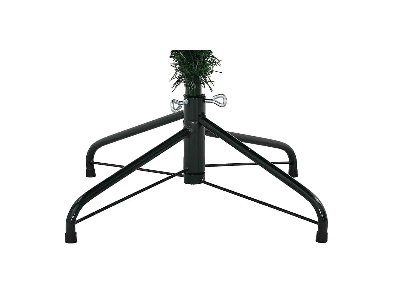 Sapin de Noël artificiel Vert 210 cm PVC, PE et acier