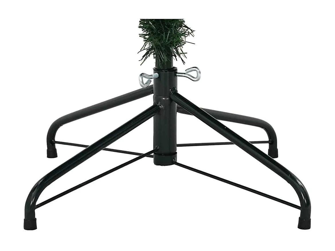 Sapin de Noël artificiel Vert 210 cm PVC, PE et acier