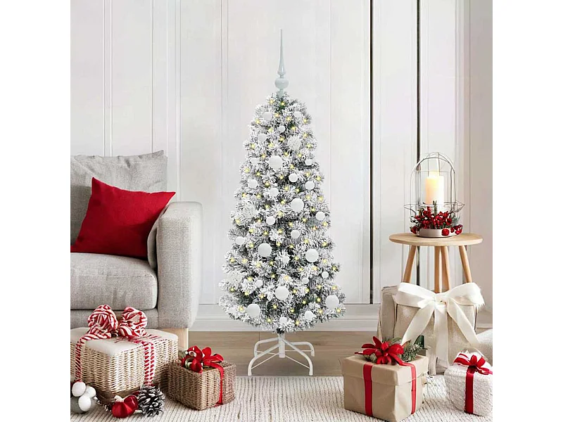 Sapin de Noël Artificiel à Branches Articulées 120 cm PVC