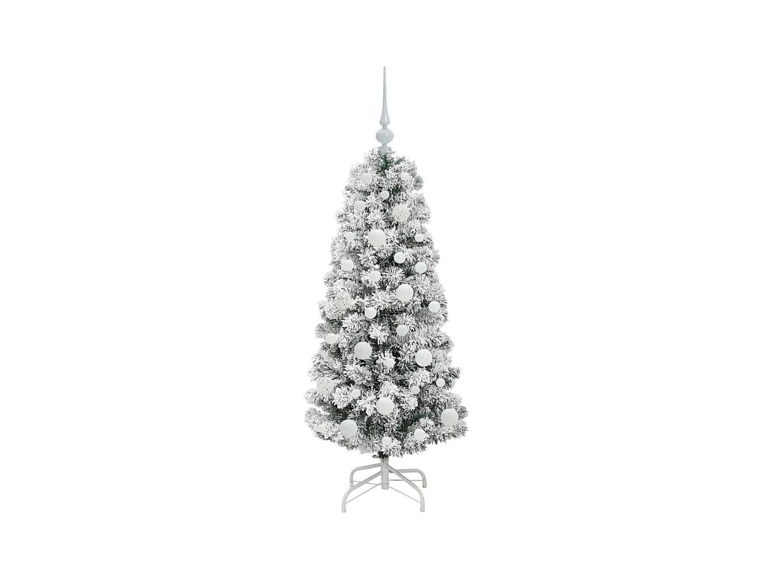 Sapin de Noël Artificiel à Branches Articulées 120 cm PVC