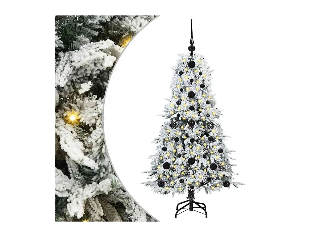 Árbol de Navidad artificial con ramas articuladas Verde 120 cm